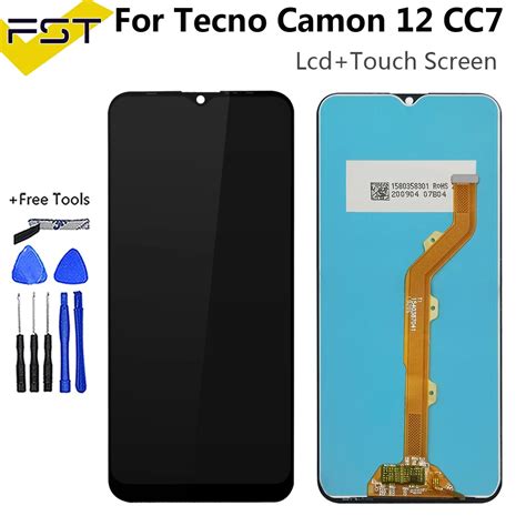 For Tecno Camon 12 Air CC6 LCD Display Touch .